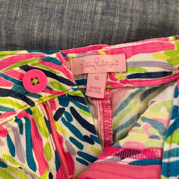 Girls Lily Pulitzer shorts adjustable waist size 10 - Picture 2 of 6